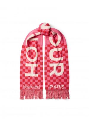 SLFLARISA AMOUR FOOTBALL SCARF 4966642 Poinset