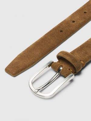 SLFIONA SUEDE BELT 4972440 Tan Bro