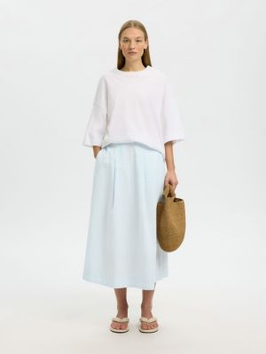 SLFHANNAH HW MIDI SKIRT B 4987527 Cashmer