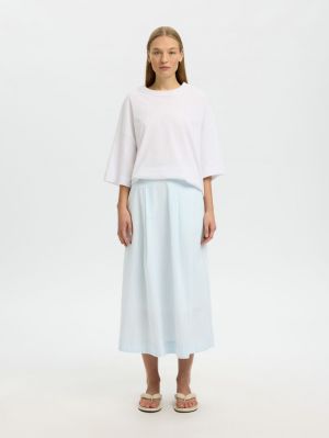 SLFHANNAH HW MIDI SKIRT B 4987527 Cashmer