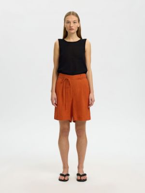 SLFLINNA HW LINEN STRING SHORT 4985862 Potters