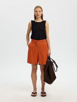 SLFLINNA HW LINEN STRING SHORT 4985862 Potters
