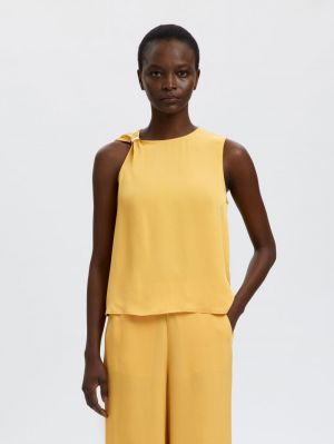 SLFLAURA SL TRIM TOP B 4987895 Ochre B