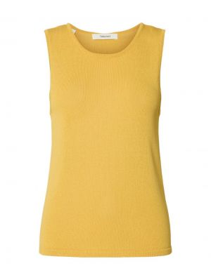 SLFMOON SUS SL KNIT TOP B 4999635 Ochre B