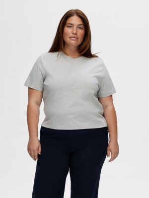 SLFESSENTIAL SS BOXY TEE NOOS 4442205 Light G