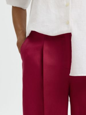 SLFLYRA HW WIDE LINEN BLEND PA 4900343 Anemone