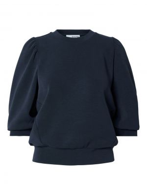 SLFTENNY 3/4 SWEAT TOP NOOS 4498465 Dark Sa