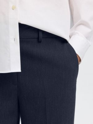SLFRITA MW WIDE PANT DARK SAP  4240504 Dark Sa