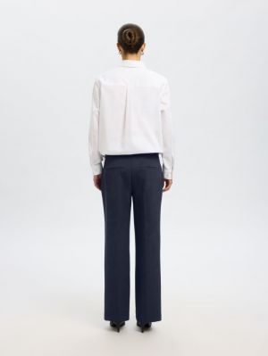 SLFRITA MW WIDE PANT DARK SAP  4240504 Dark Sa