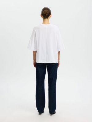 SLFCOLWOMAN 2/4 OVERSIZED TEE  4754485 Bright