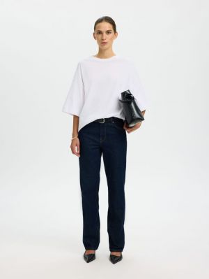 SLFCOLWOMAN 2/4 OVERSIZED TEE  4754485 Bright