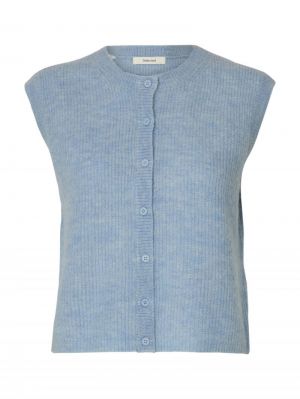 SLFLULU SL BUTTON O-NECK VEST  4900370 Cashmer