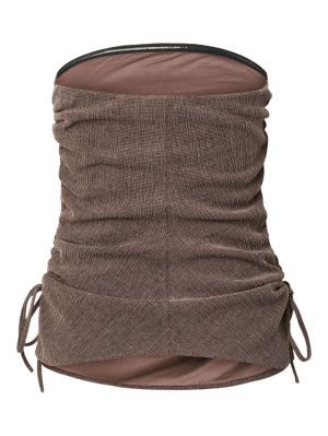 YASIBELA TUBE TOP S. - FEST 5083509 Coffee