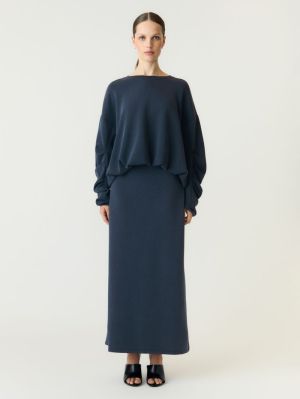 YASCOZE LS SWEAT - D2D 5075307 Navy Bl