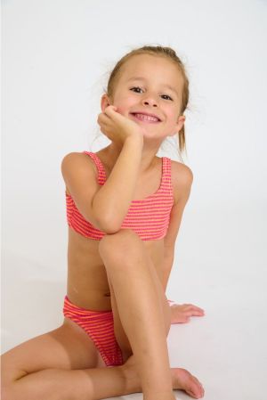 M CARTOON BEACH MUJ53 FUSHIA