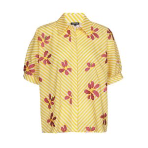 zomerse bloes met broderie 89 Multi Color
