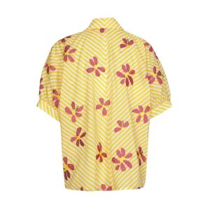 zomerse bloes met broderie 89 Multi Color
