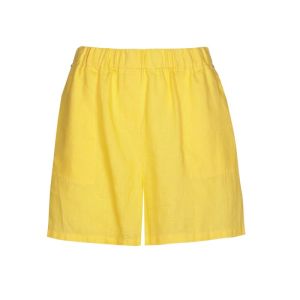 linnen short, elastic waist 81 Limoncello