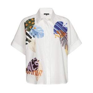bloes in katoen met broderie 29 Multi Color