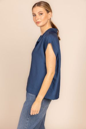 9121 RG BLOUSE 770 NAVY