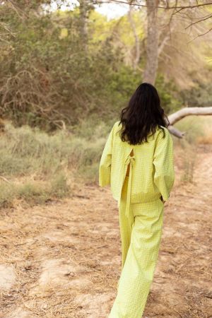 9079 GU TROUSERS B2720 FLUOR YEL