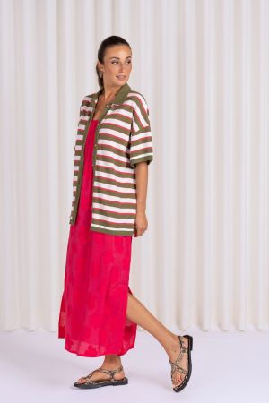 9041 SH DRESS FRAMBOISE
