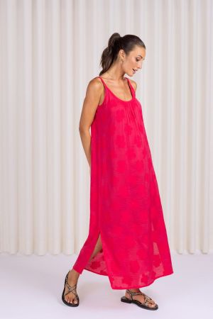 9041 SH DRESS FRAMBOISE