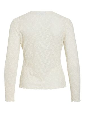 VIFAY O-NECK L/S TOP - NOOS 5109252 White