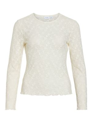 VIFAY O-NECK L/S TOP - NOOS 5109252 White