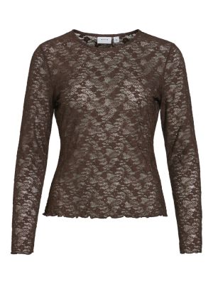 VIFAY O-NECK L/S TOP - NOOS 5111696 Brown