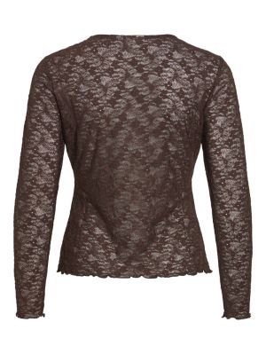VIFAY O-NECK L/S TOP - NOOS 5111696 Brown