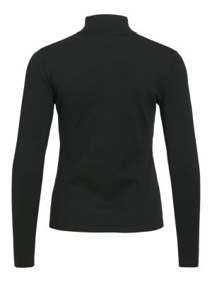 VIMALU ROLLNECK L/S KNIT TOP N 5022463 Black