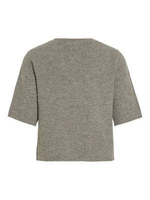 VILIGA 2/4 O-NECK KNIT CARDIGA 5008206 Grey