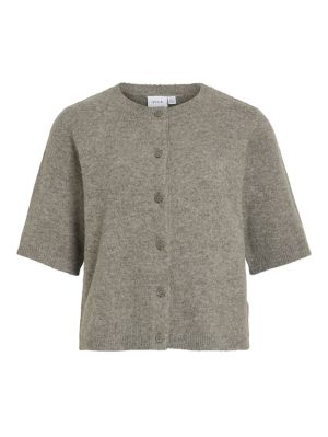 VILIGA 2/4 O-NECK KNIT CARDIGA 5008206 Grey