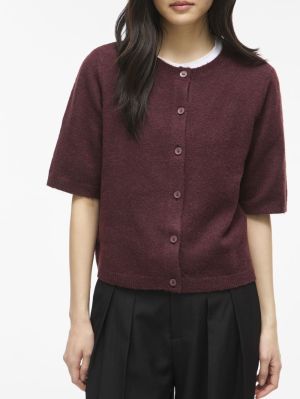 VILIGA 2/4 O-NECK KNIT CARDIGA 5022314 Red