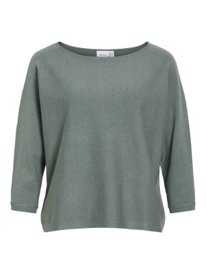 VIMALU BOATNECK 3/4 SLEEVE KNI 5022438 Green