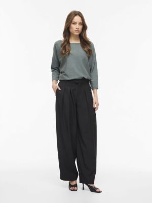 VIMALU BOATNECK 3/4 SLEEVE KNI 5022438 Green