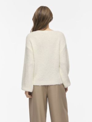 VIMARLEY L/S KNIT PULLOVER- NO 4873955 White