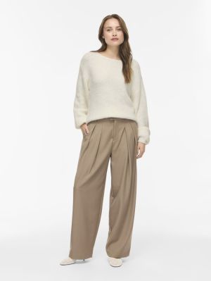 VIMARLEY L/S KNIT PULLOVER- NO 4873955 White