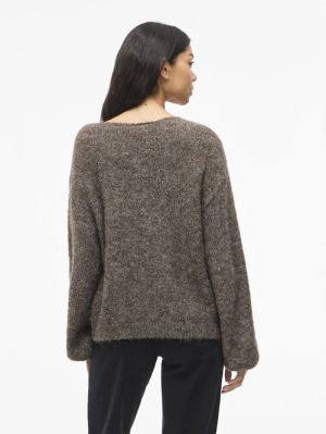 VIMARLEY L/S KNIT PULLOVER- NO 4873954 Grey