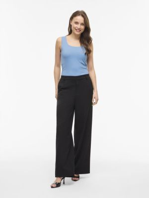 VIKENZA U-NECK S/L TANK TOP RE 5111712 Blue