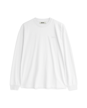 WBBaine LS Tee White