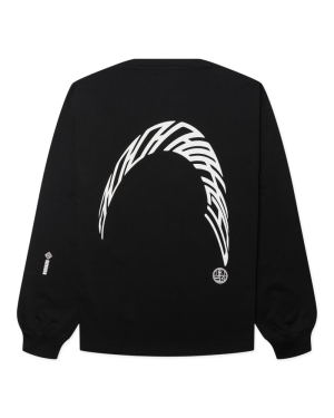WBBeam LS Warp Tee Black