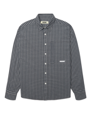 WBBuzo Yu Check Shirt Blue