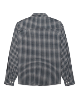WBBuzo Yu Check Shirt Blue