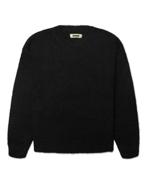 WBKurt Mohairy Crew Black