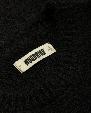WBKurt Mohairy Crew Black