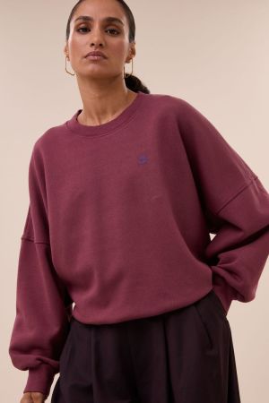 malyn logo 1339 burgundy c