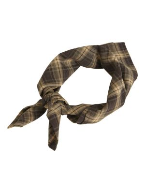 VILENE CHECK SCARF 5128608 Brown