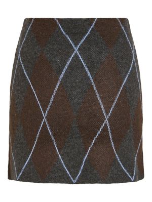 VIARGYLE KNIT SKIRT/BFS 5113345 Grey